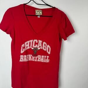 Vintage Hardwood‎ Classics Chicago Bulls V-Neck Women's Jordan 90s